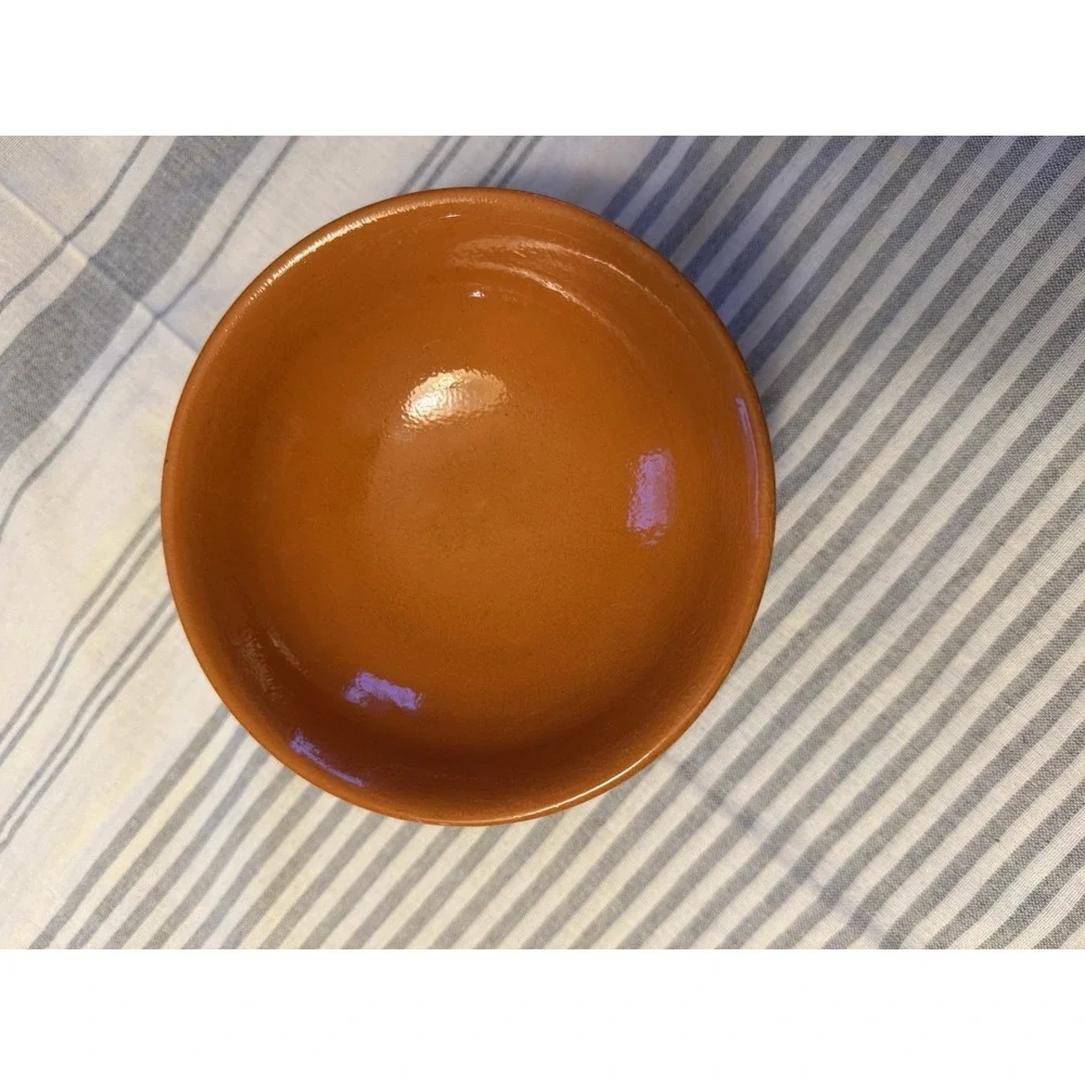 Vintage Terracotta Bagna Cauda Warmer
